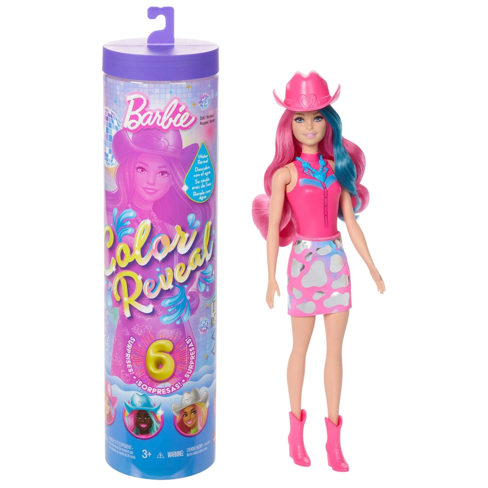 Water Buy Colour Reveal Barbie Barbie Colour Reveal Disco Star Doll  Assortment Smyths Toys Ireland