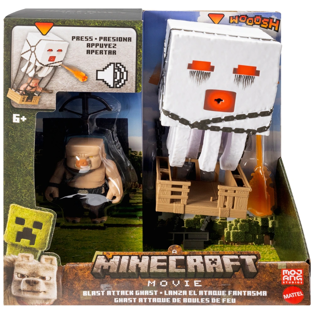 Minecraft Movie Playset Blast Attack Ghast