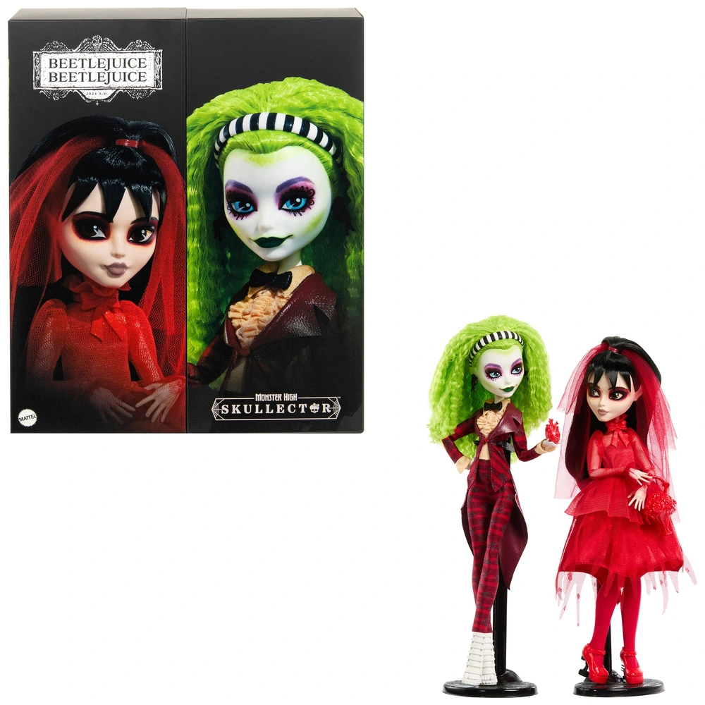 Monster High x Beetlejuice Beetlejuice Doll Skullector 2