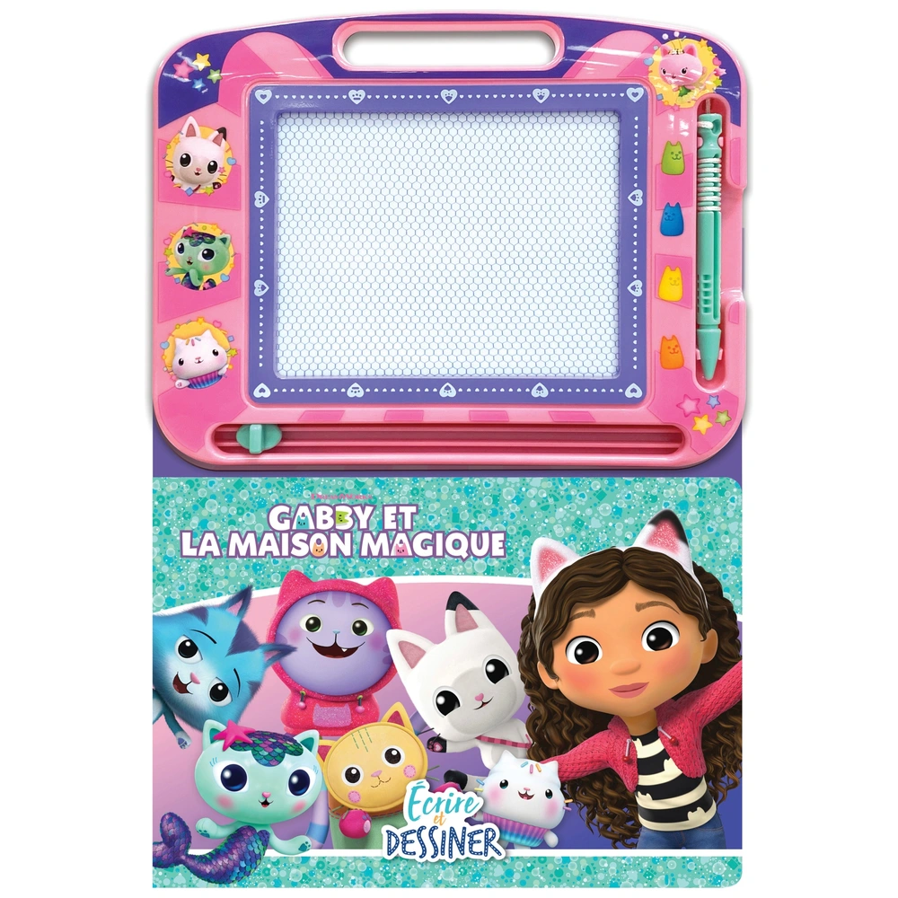 Lisciani - GABBY ET LA MAISON MAGIQUE - Carnet Coloriages Magiques à l'Eau MEOW-MAZING Pour Enfants dès 3 Ans - Livre 12 Pages avec Stylo à Eau - Activité Manuelle - Idée Lisciani - GABBY ET LA MAISON MAGIQUE - Carnet Coloriages Magiques à l'Eau MEOW-MAZING Pour Enfants dès 3 Ans - Livre 12 Pages avec Stylo à Eau - Activité Manuelle - Idée