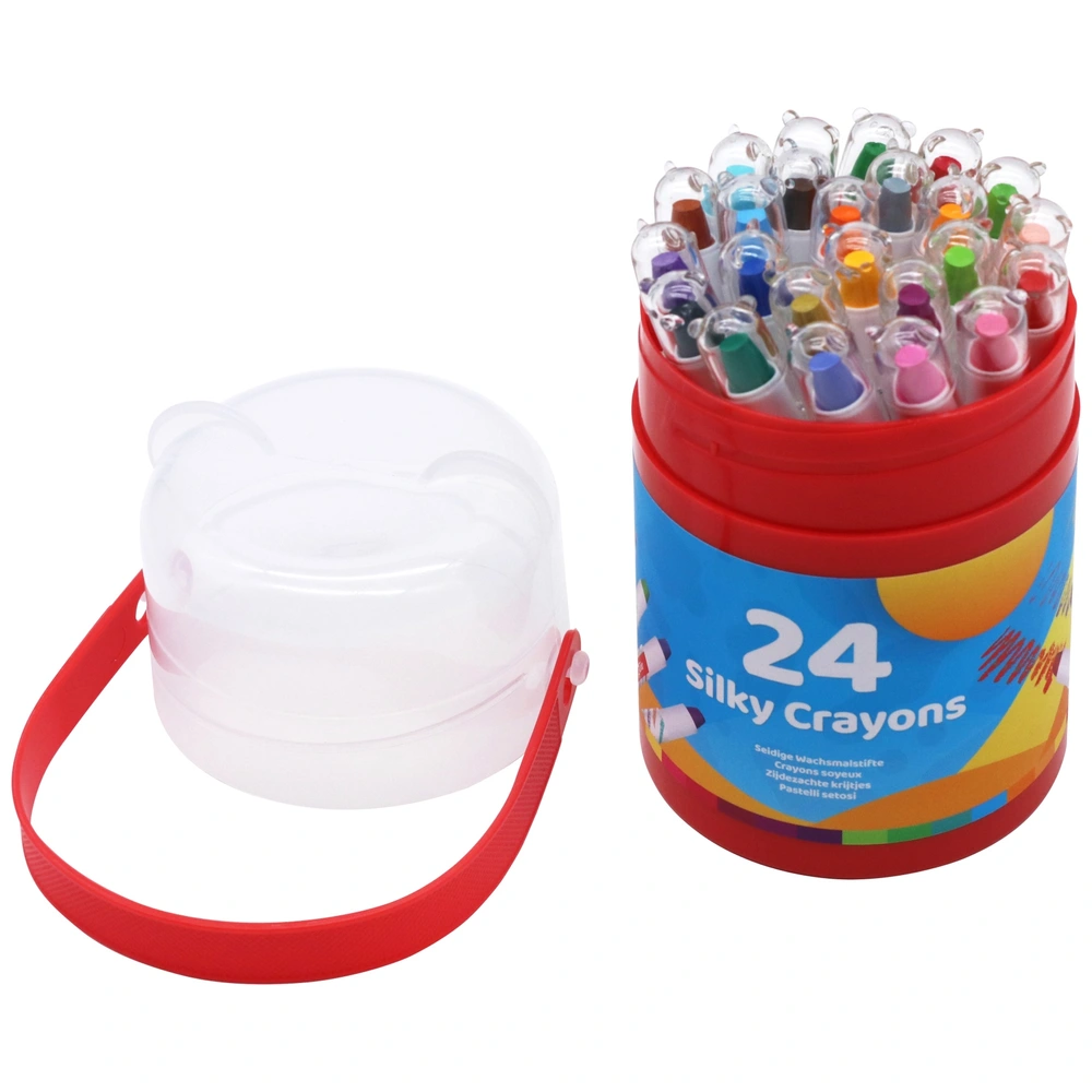 DIY Enfant - Dessin magique avec des craies de coloriage et feuilles d