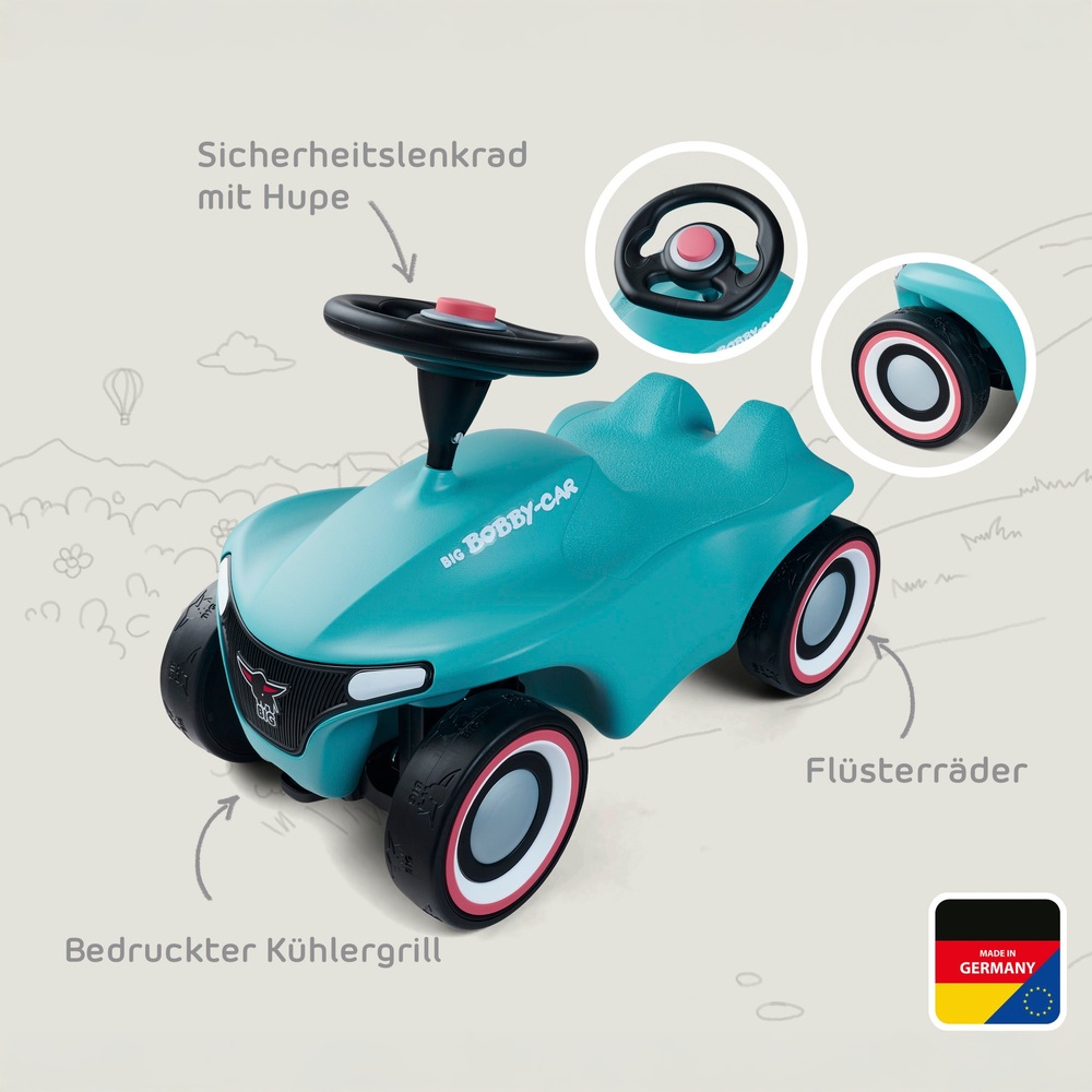 BIG Bobby Car Neo Rutschauto azur | Smyths Toys Deutschland