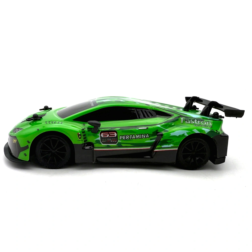 Voiture RC De Drift Lamborghini Huracán STO 1:24 – 20 Km/h – 4WD – 2 Batteries – Sous Licence Officielle