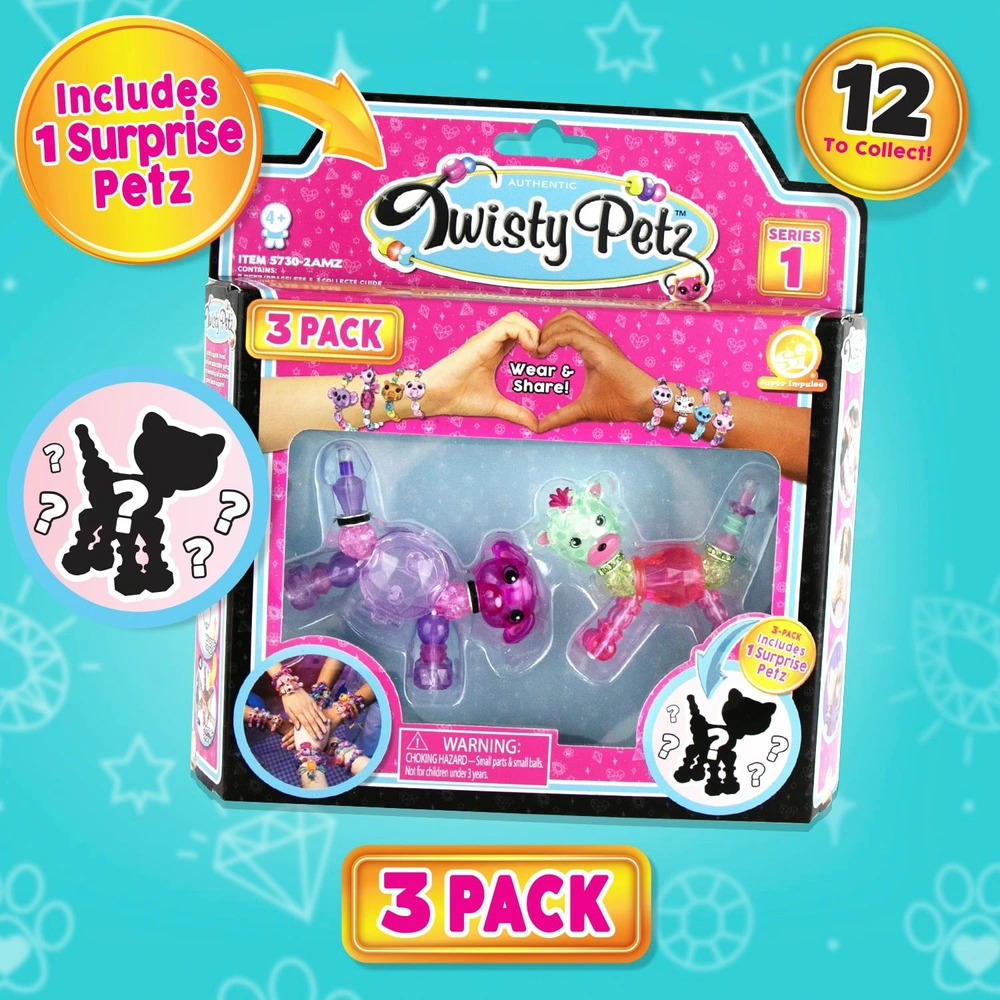 Twisty Petz Wearable Jewellery Pets Pack Assortment Smyths