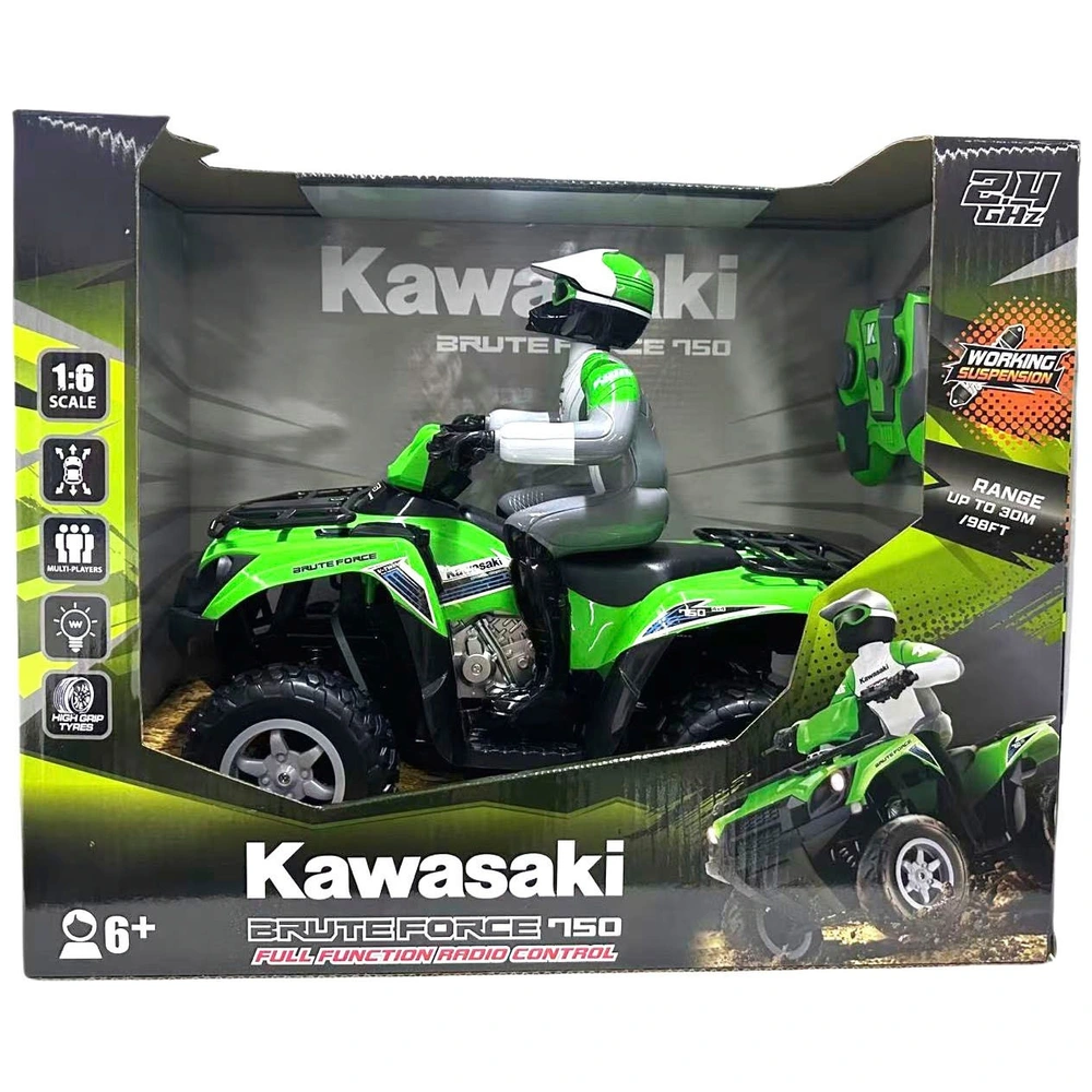 Kawasaki 1:6 Remote Control Brute Force 750 ATV Smyths Toys UK