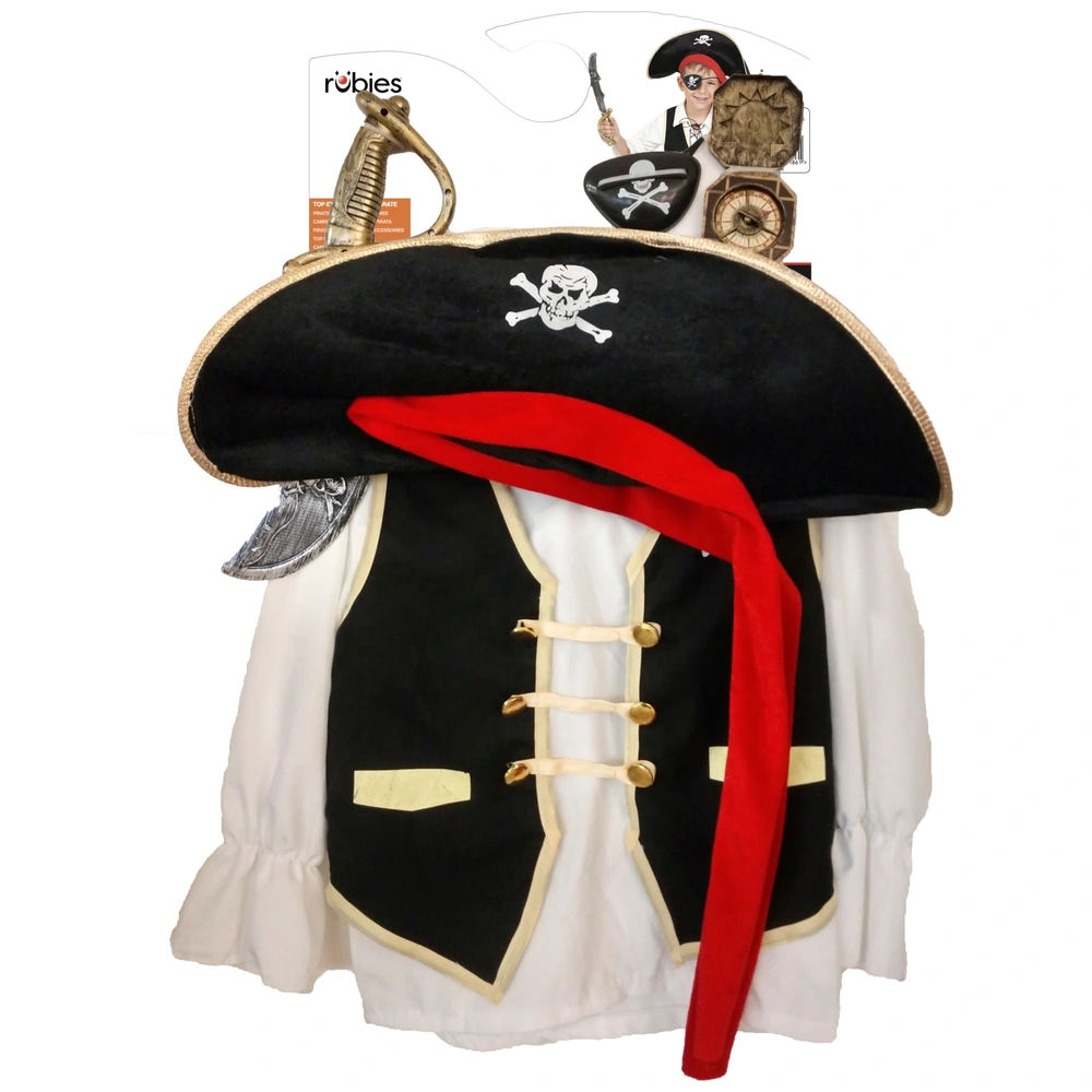 Ipetboom 3 Pièces Crochets De Pirate Plastique Doré Vintage