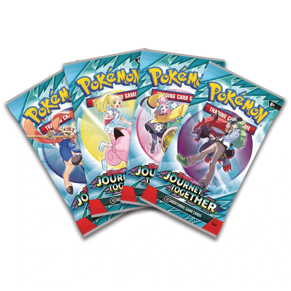 Pokmon Trading Card Game (TCG): Scarlet & Violet Journey Together Booster Pack Assortment | Smyths Toys UK Pokmon Trading Card Game (TCG): Scarlet & Violet Journey Together Booster Pack Assortment | Smyths Toys UK