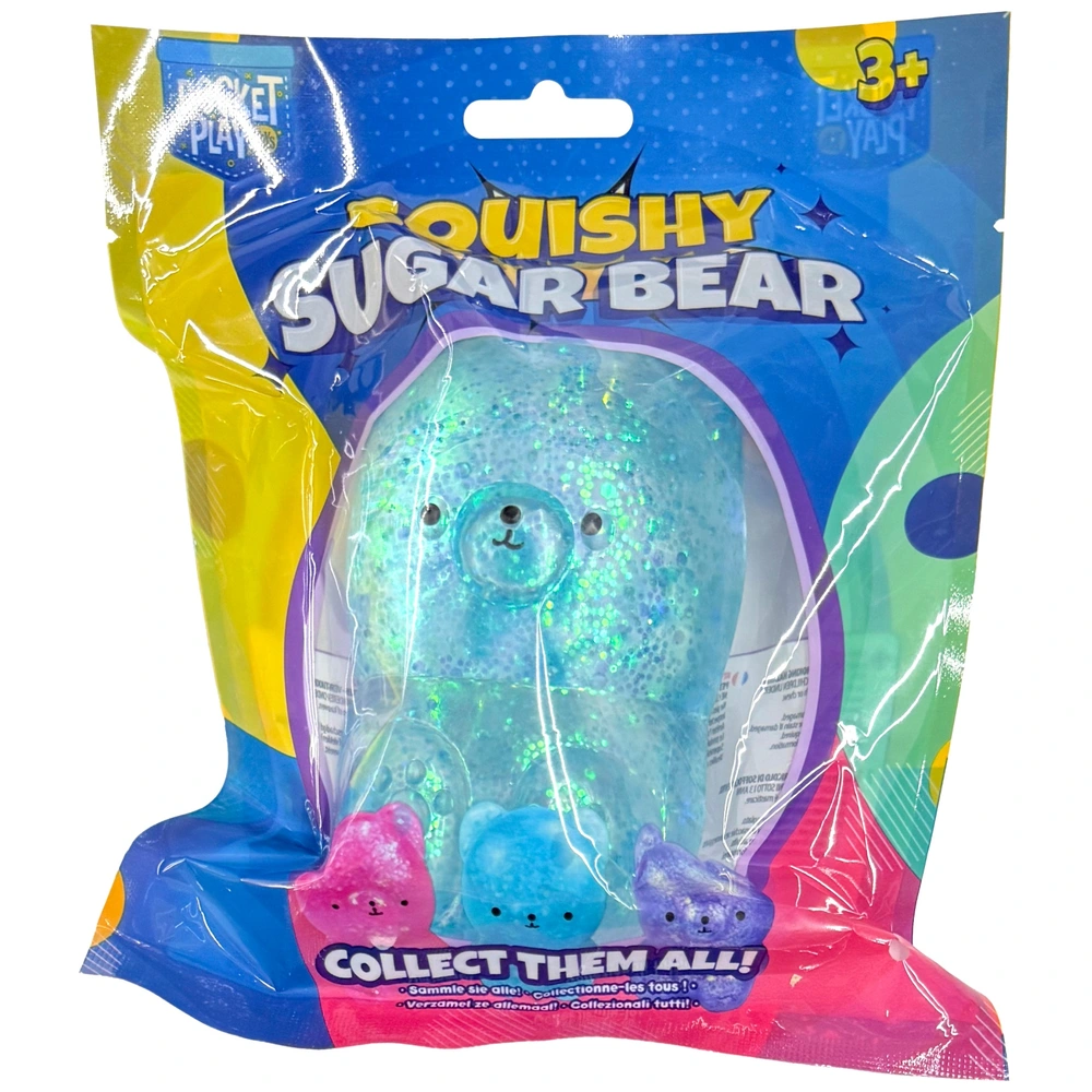 Lot De 4 Ours Extensibles Colorés – Jouet Anti-stress TPR – Squishy Sensoriel – 7,5 Cm – Abaodam