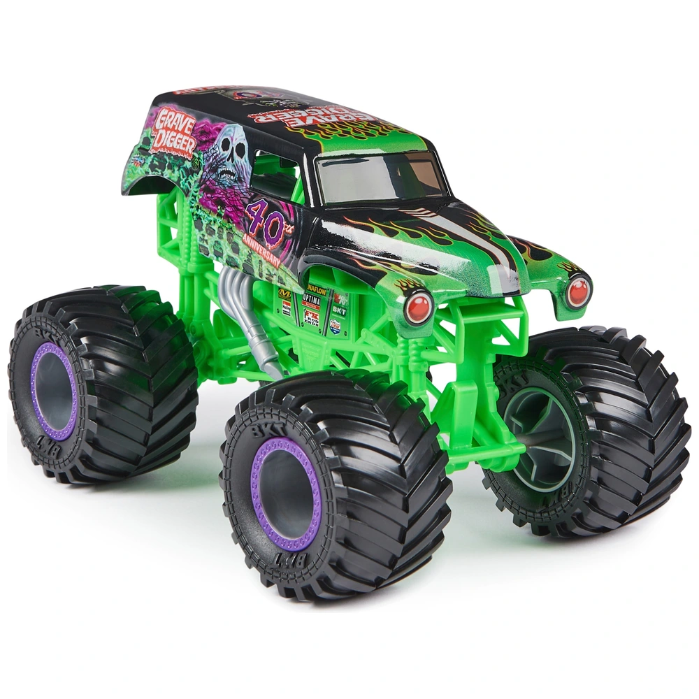 Monster Jam Monster Truck Grave Digger 1:24 | Smyths Toys Nederland