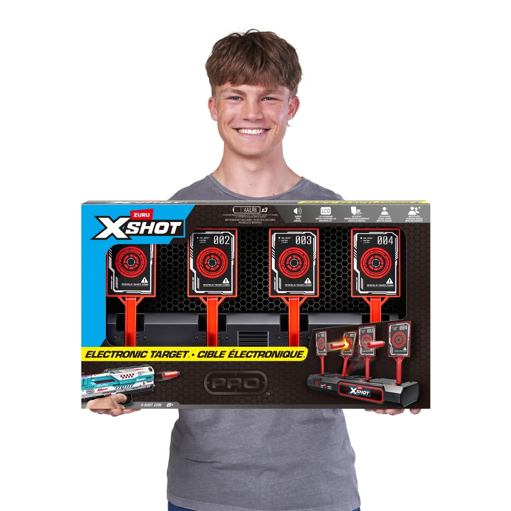 Cible électronique XSHOT – Améliore Ta Précision De Tir ! Idéal Pour Enfants Et Ados Dès 8 Ans