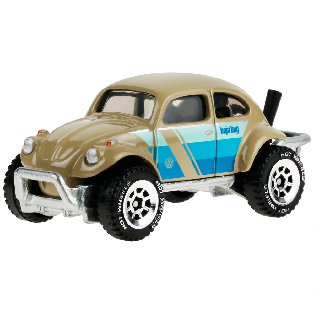 HOTWHEELS SILVER (SURFS UP) VOLKSWAGEN BAJA BUG New 2025 Hot