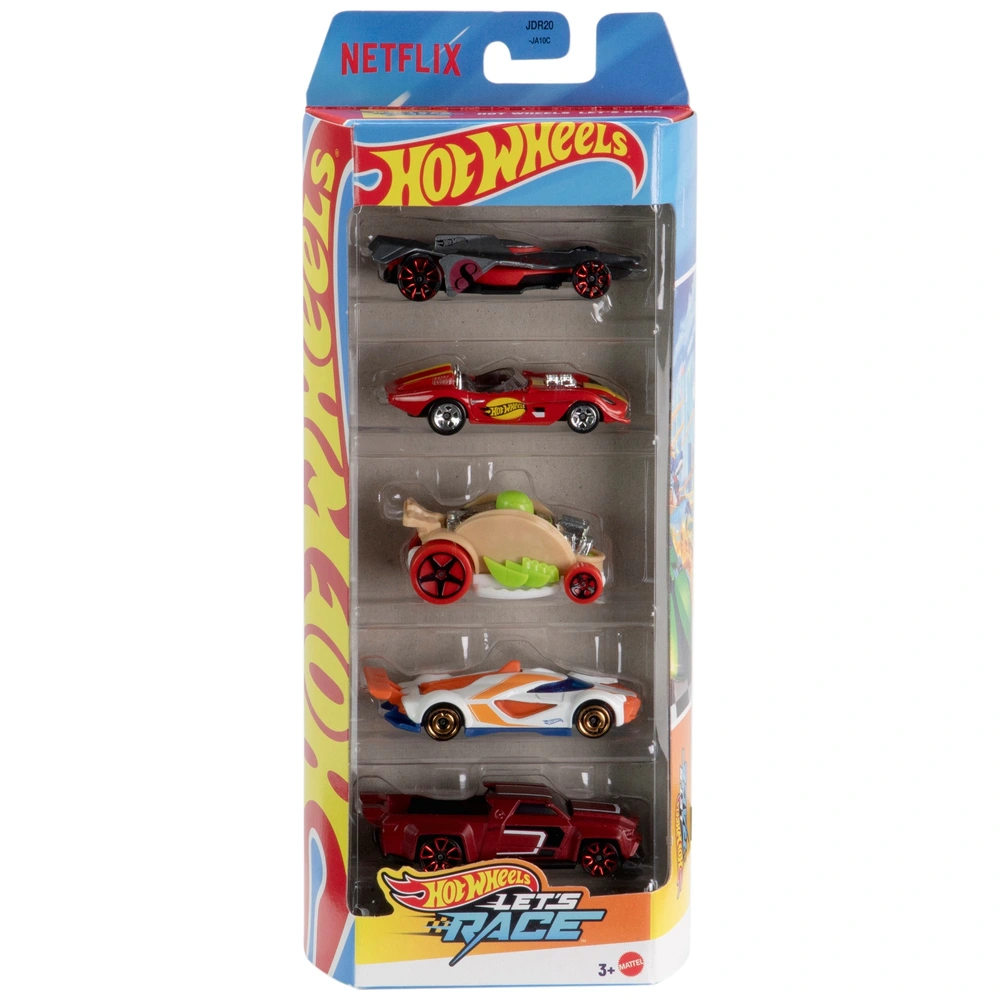 Hot Wheels Let's Race 1:64 Die-Cast Cars Pack Smyths Toys UK