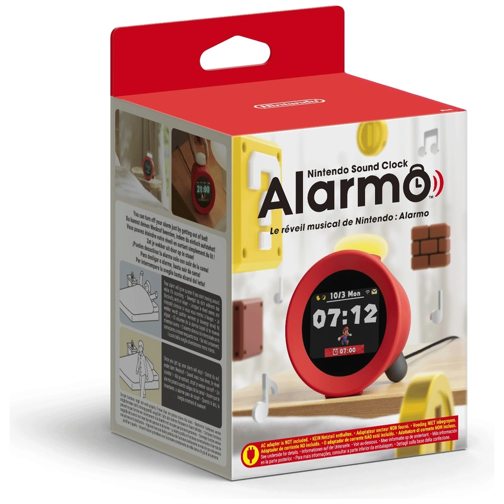 Nintendo Sound Clock Alarmo 赤 Nintendo Sound Clock Alarmo | Smyths Toys Schweiz