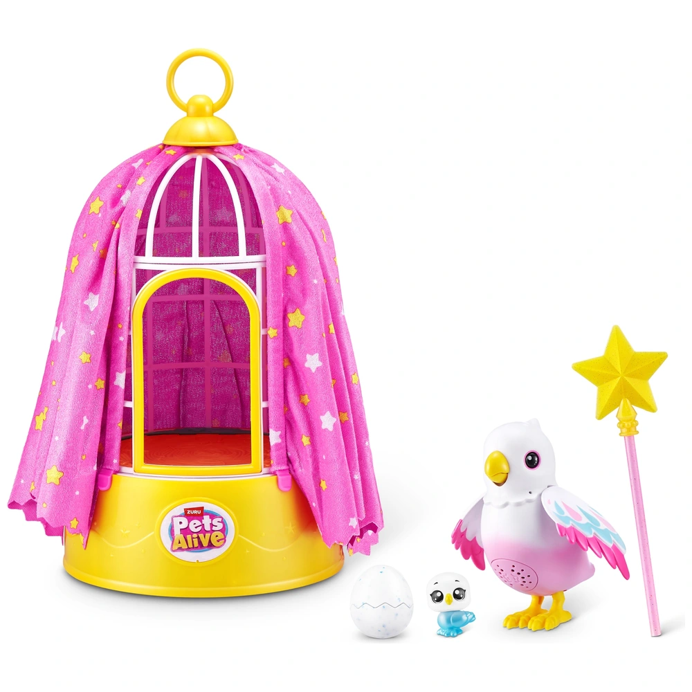 Planet Pleasures Rainbow Zig Zag – 30 Fuß Bunte Spielzeug-Rolle Für Vögel, Zum Zerlegen