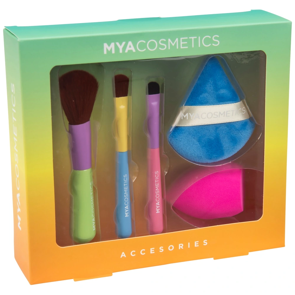 Fyearfly Mini Make-up Pinsel Set – 10-teilig, Ultraweiche Faserborsten, Kompakt & Reisefreundlich