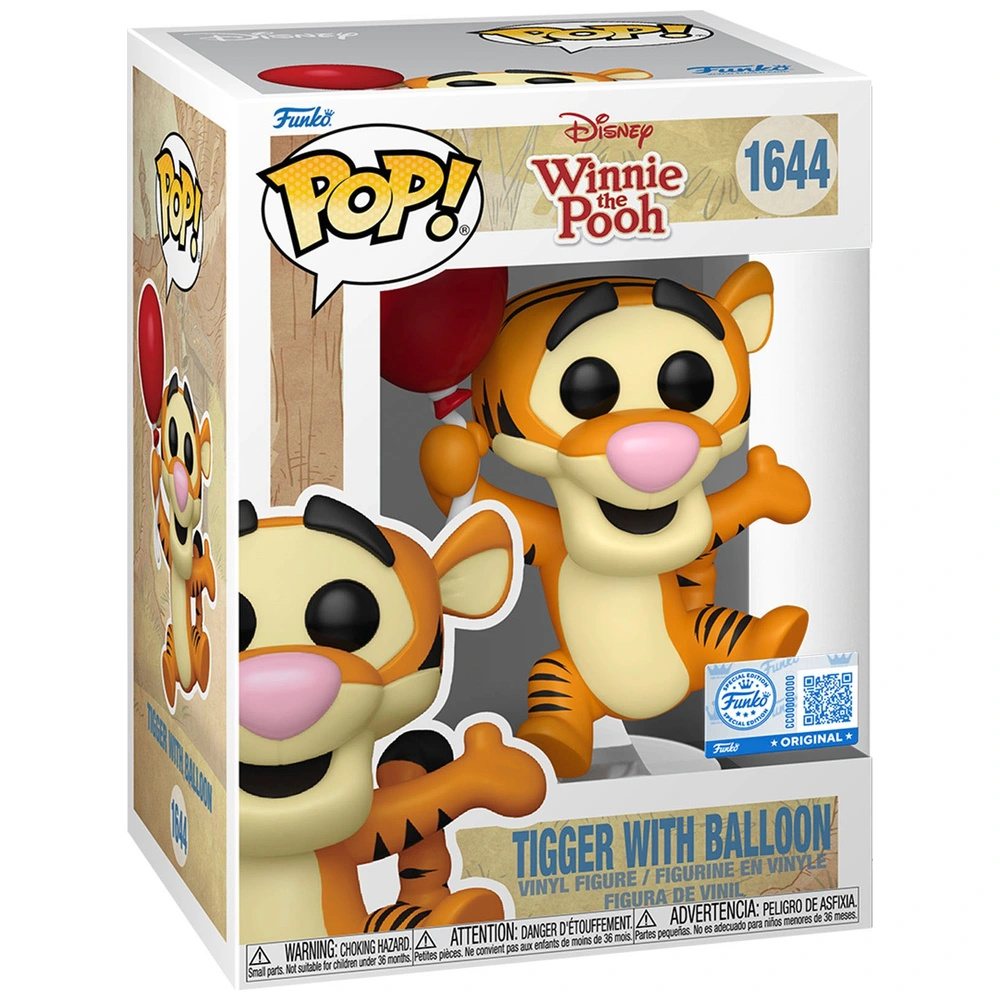 Funko POP! 1644: Disney Winnie the Pooh Tigger with Balloon