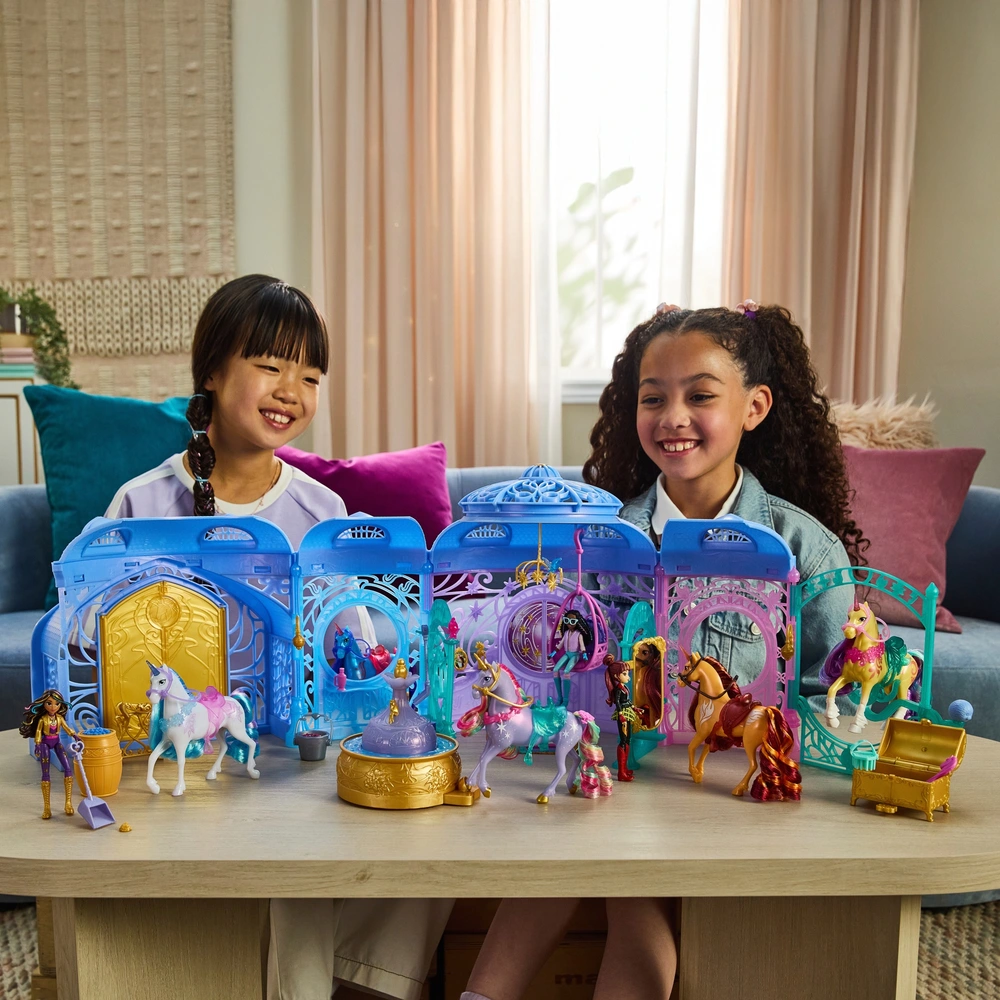 Unicorn Academy - Écurie Magique Avec Licorne Wildstar Exclusive - Sons Et Lumières - Jouet Enfant 4 Ans+ - 6