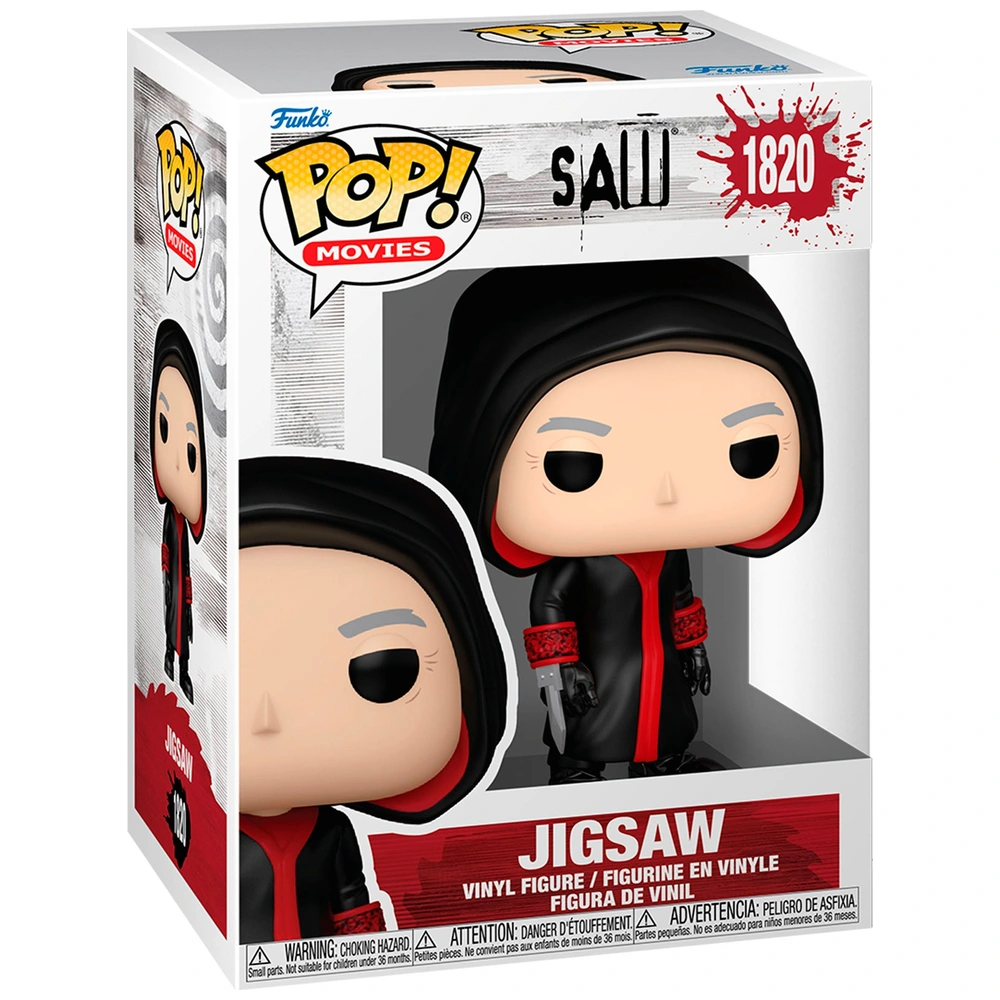 Funko POP! Movies 1820: Saw Jigsaw Chase Assortment Smyths Toys UK