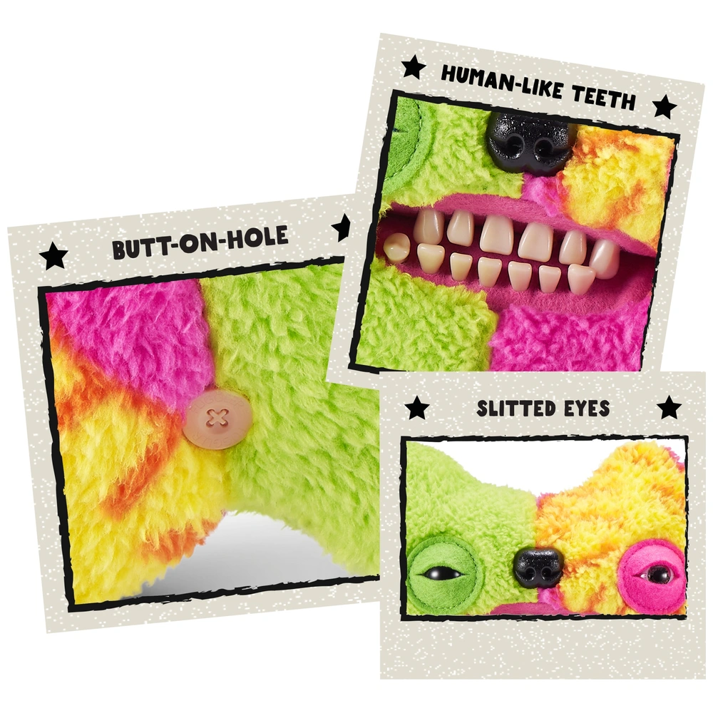 Fuggler Misfit Monsters by ZURU Plush Munch Tooth Smyths Toys UK