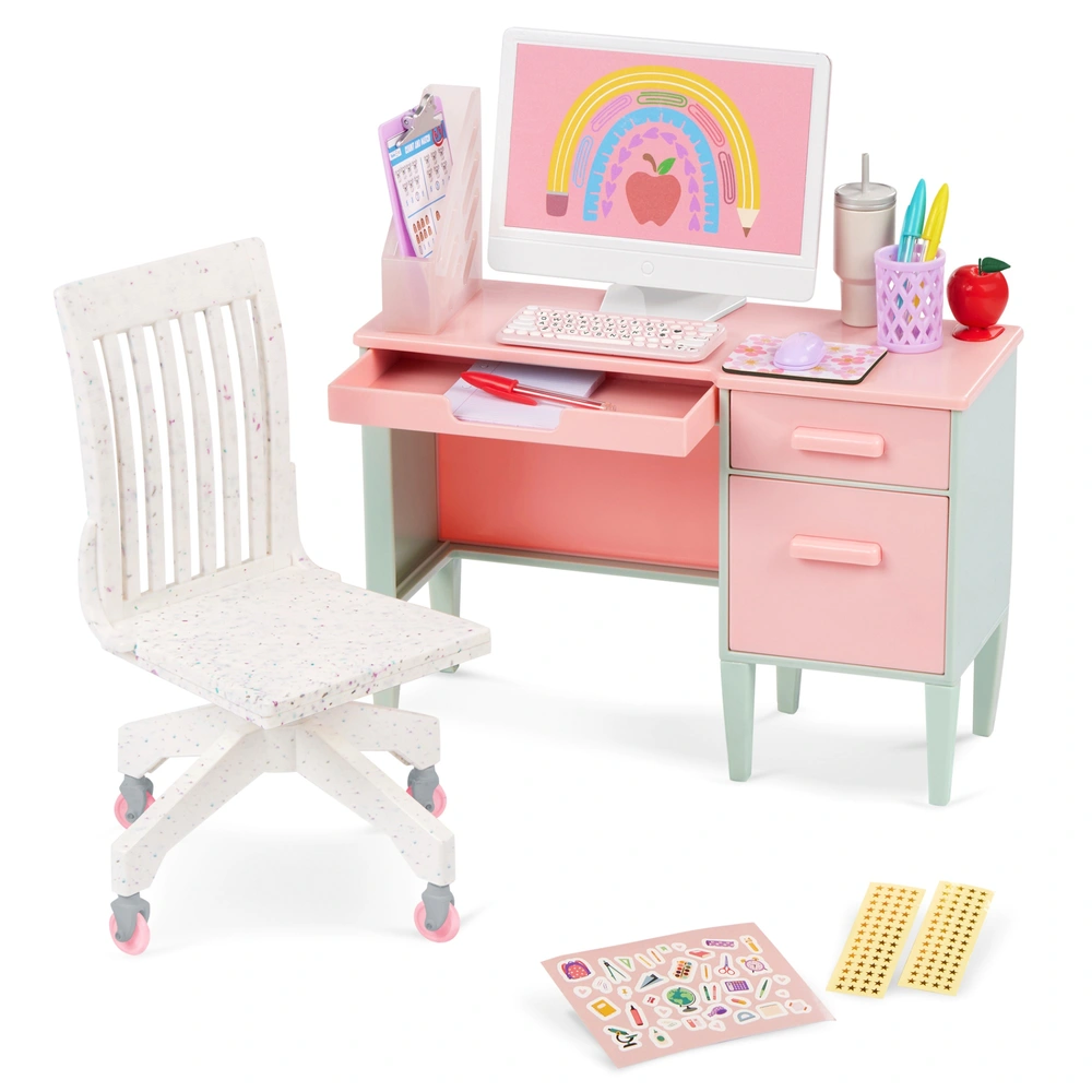 Desk Generation School Set Buy Our Generation: Doll Accessory Set