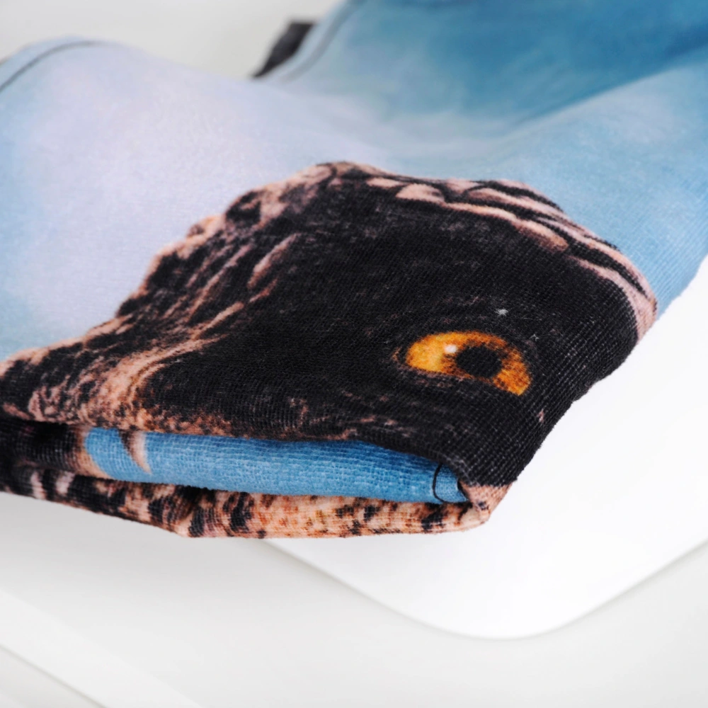 Jerry Fabrics Jurassic World Badeponcho Mit Kapuze – 50x115 Cm, 100% Baumwolle