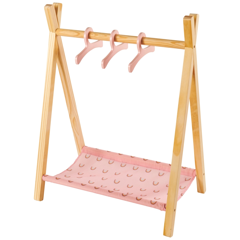 Ivy Lily Dolls Wooden Clothing Rail Smyths Toys UK