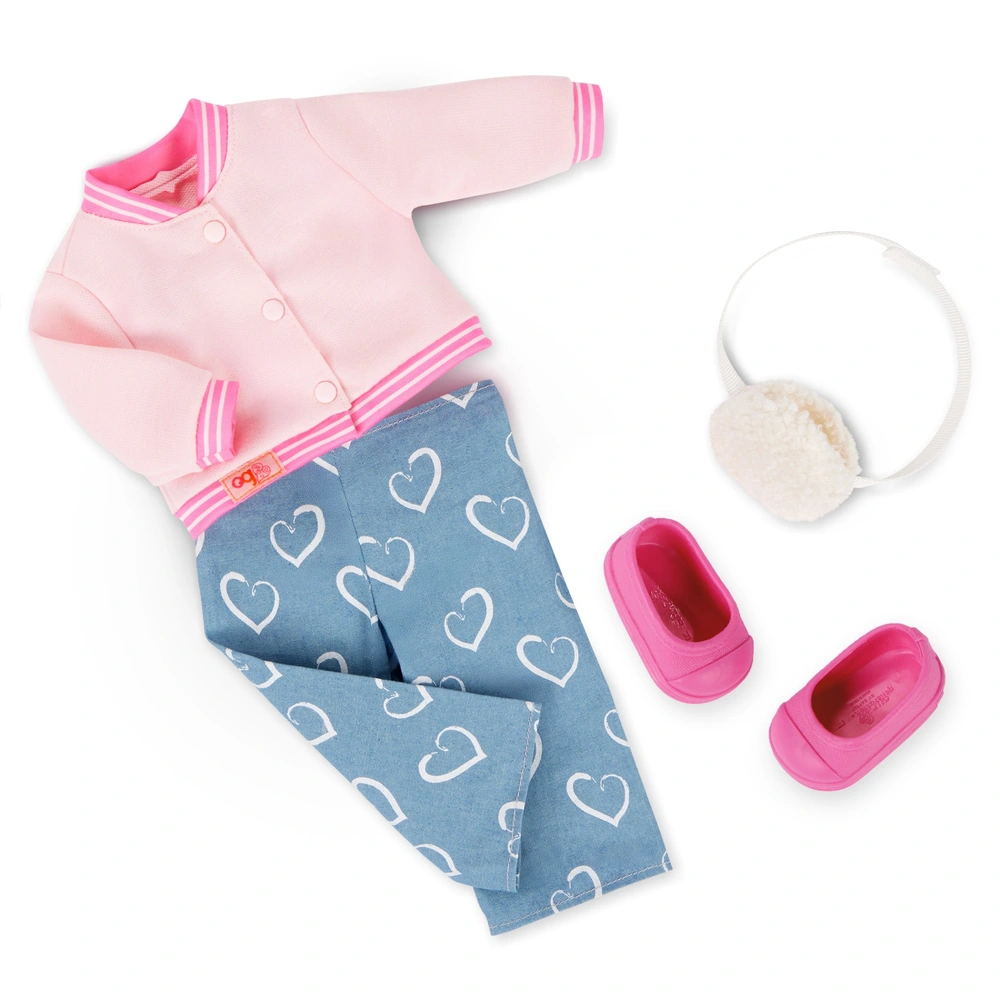 Our Generation School Outfit with OG Varsity Jacket Smyths Toys UK