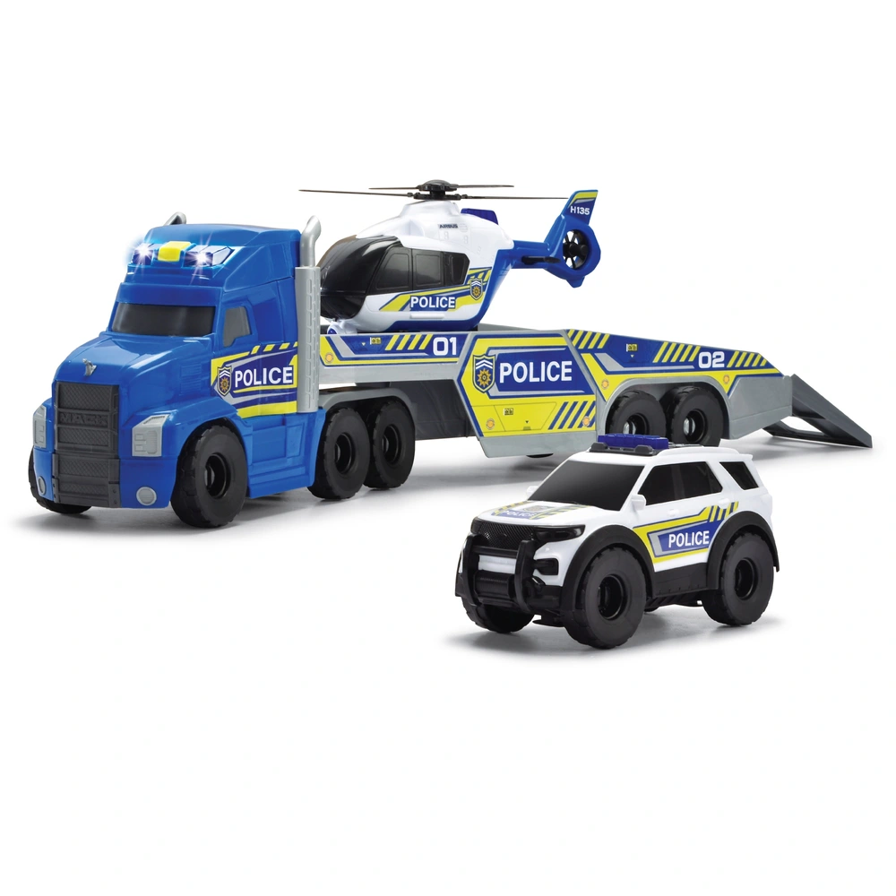 Super Wheelz Special Forces Police Truck Set with Lights and
