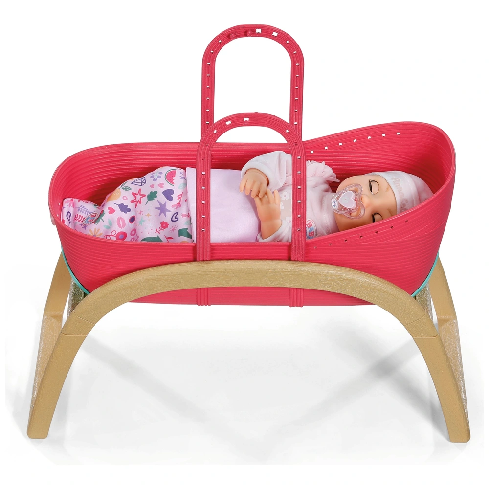 BABY born 3-in-1 Bassinet Doll Bed Smyths Toys UK