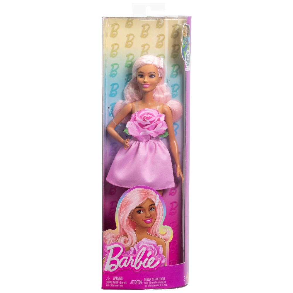 Barbie Fashionistas Doll 238 Pink Rose Barbie Smyths Toys UK