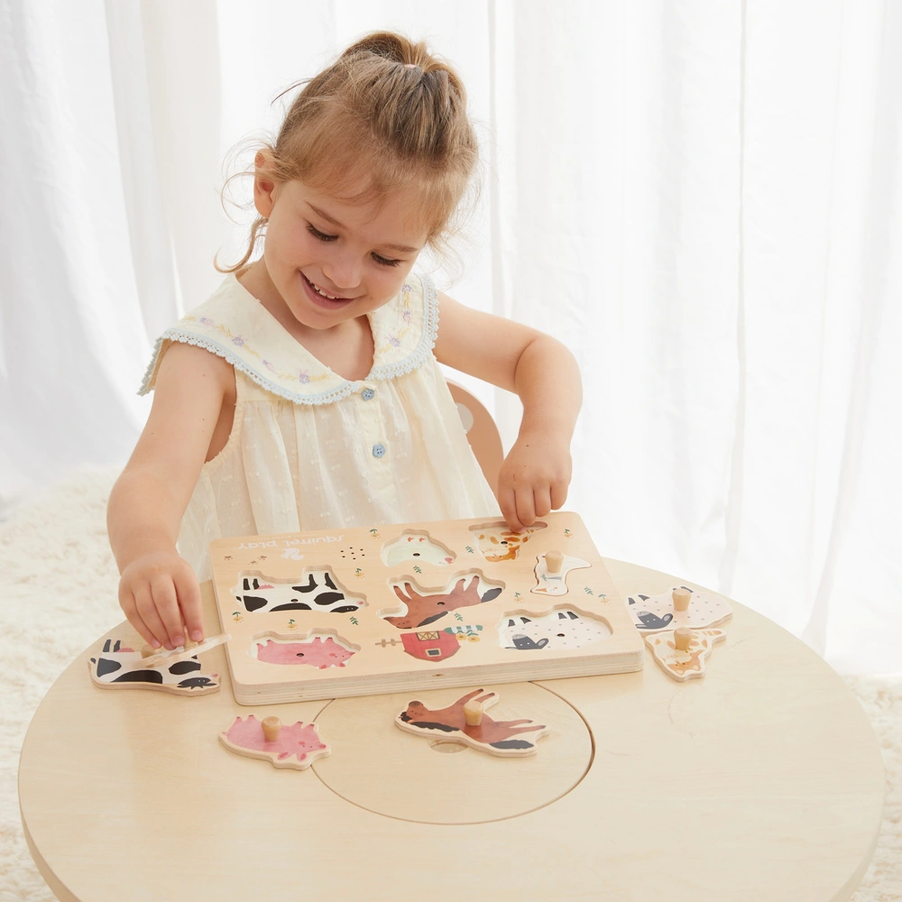 Babyspeelgoed 6-12 Maanden - Boerderijdieren Met Schuur Rammelaar, Knisperend Papier, Spiegel   Druk Montessori Sensorisch Speelgoed Voor Babys En Peuters Van 1 3 Jaar   Kerstcadeau Voor Babys 6979128253619