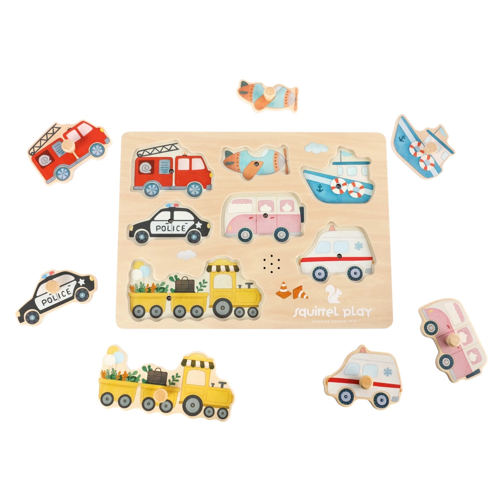 Jeu Apprentissage Véhicules SYNARRY Puzzle Sol Transport 70 Pièces - Jouet éducatif 3-8 Ans Véhicules Jouet éducatif 3 Ans