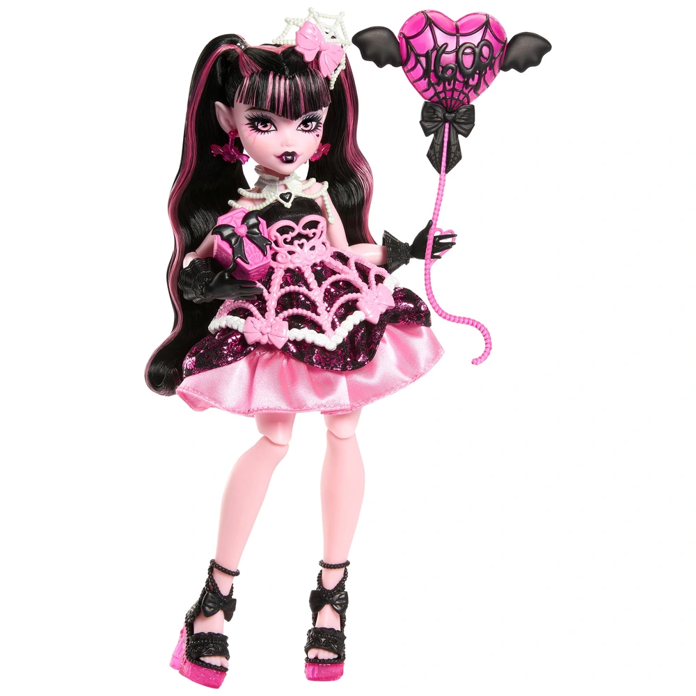 Monster High Scary Sweet Birthday Draculaura Doll | Smyths Toys UK