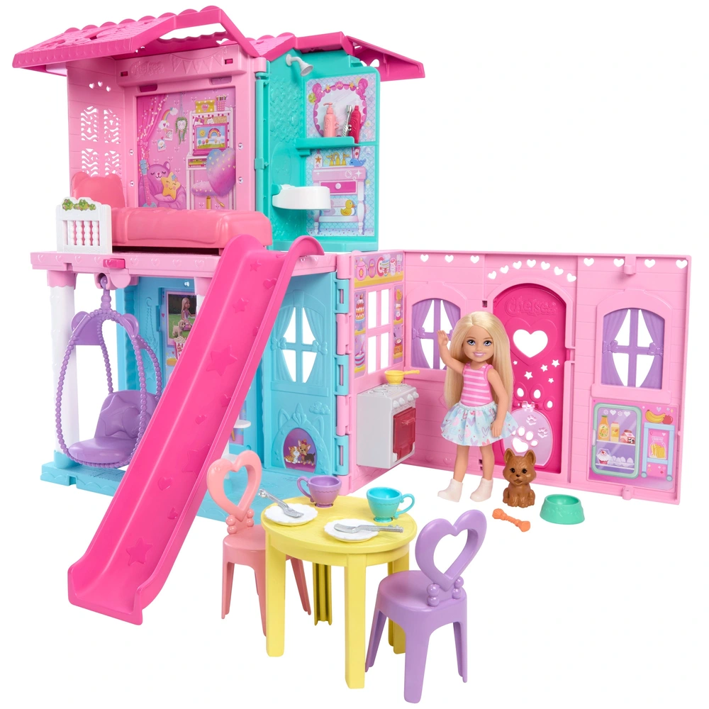 Barbie Family Friends Playset Chelsea's Pop-Up House Smyths