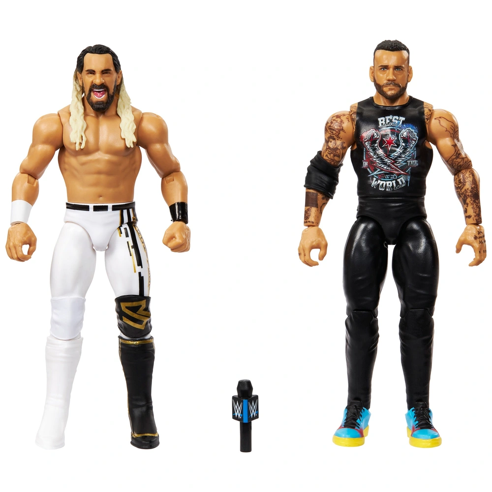 WWE - Main Event Showdown Série 23 Figurines CM Punk vs Seth