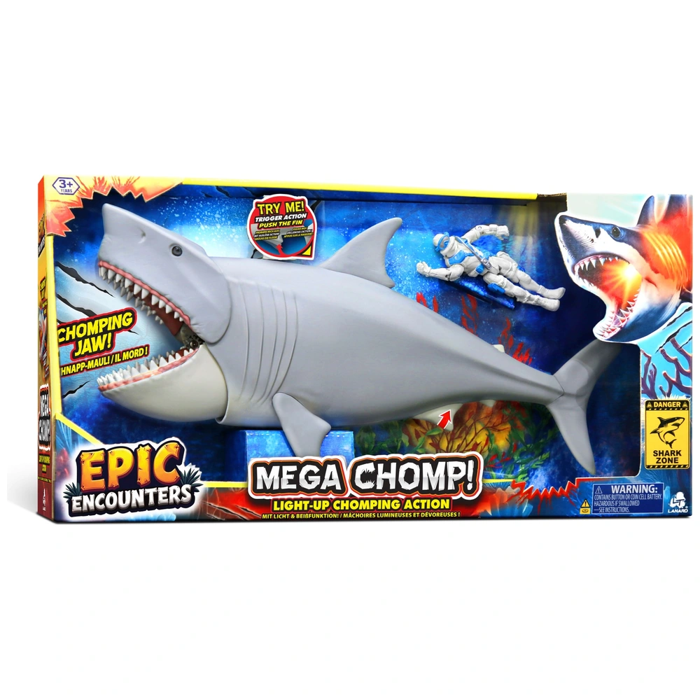 Epic Encounters Mega Chomp Shark | Smyths Toys UK