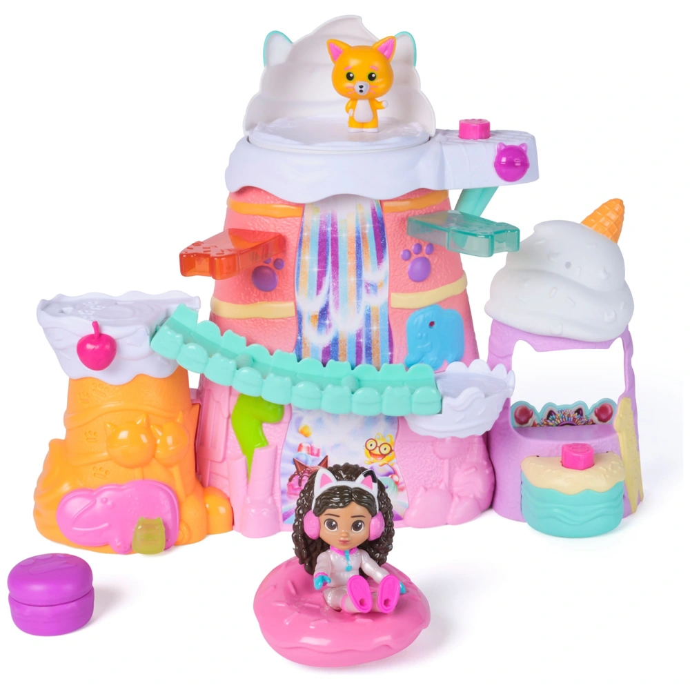 Gabby出品　まとめて Gabby's Dollhouse Der Film Gabbys Sweet Treat Mountain Spielset