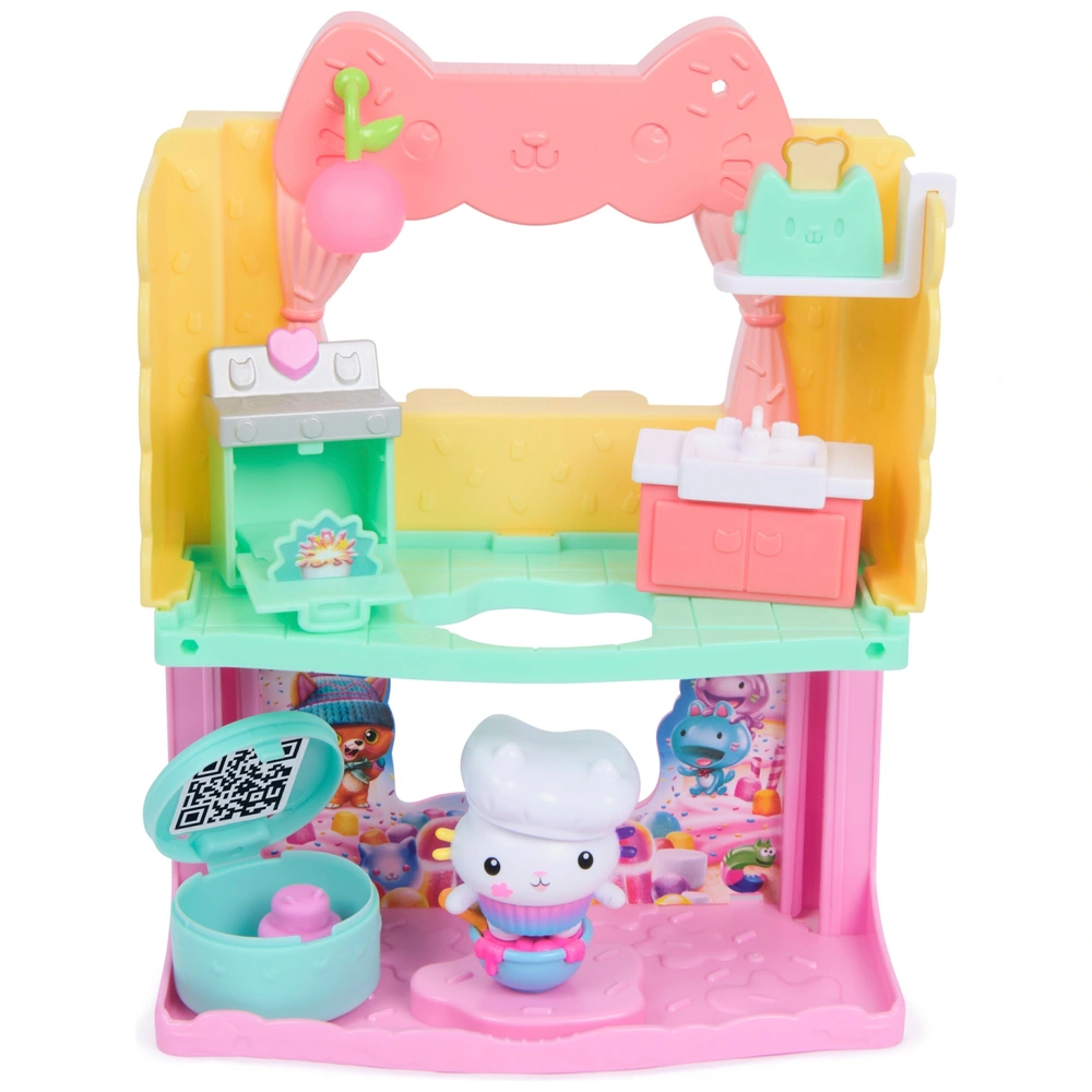 Gabby's Dollhouse: The Movie Playset Cakey's Sprinkle Cake-tastic