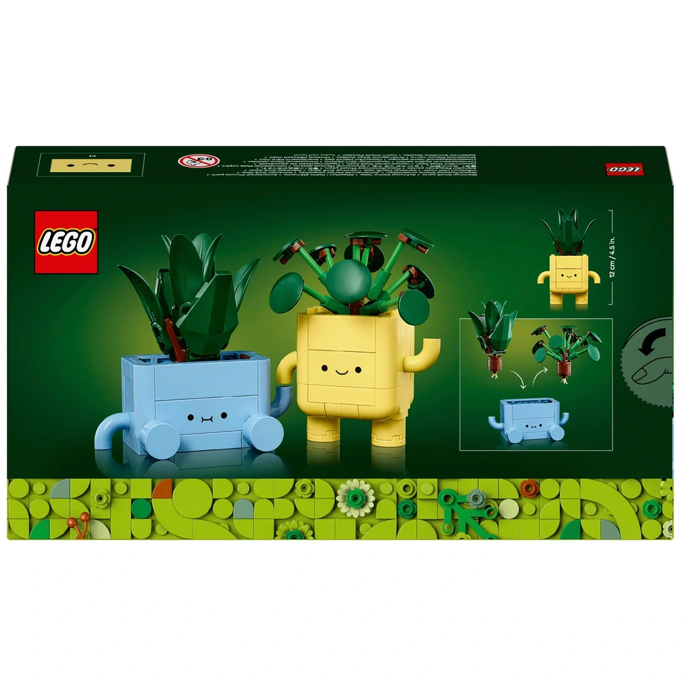 LEGO Botanicals 10349 Happy Plants Set | Smyths Toys UK