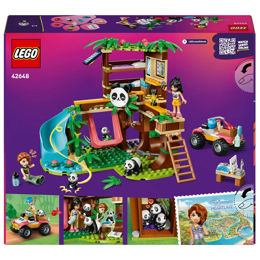 LEGO Friends 42648 Panda Sanctuary Animal Care Set Smyths Toys UK