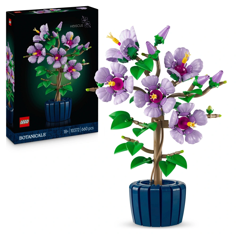 LEGO Botanicals 10372 Hibiscus Set for Adults Smyths Toys UK