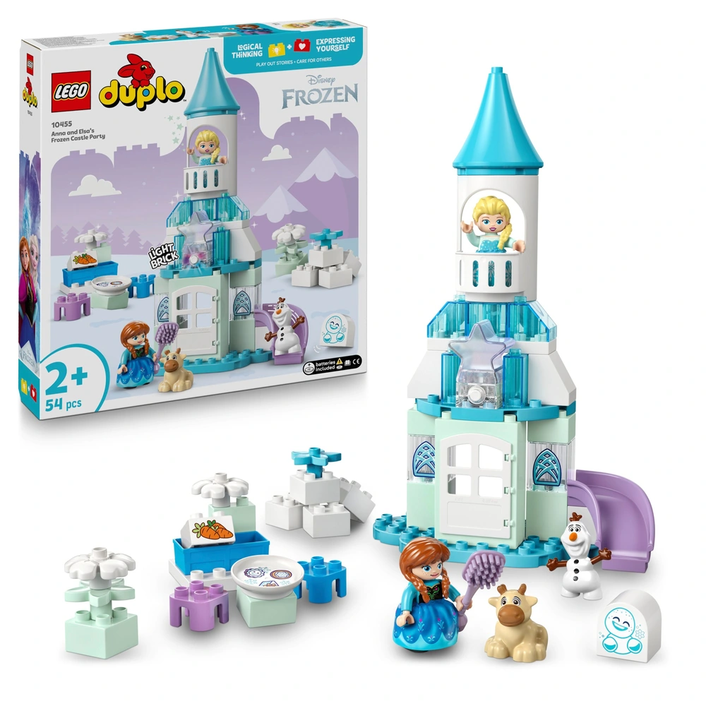 LEGO DUPLO 10455 Disney Anna and Elsa's Frozen Castle Party Set
