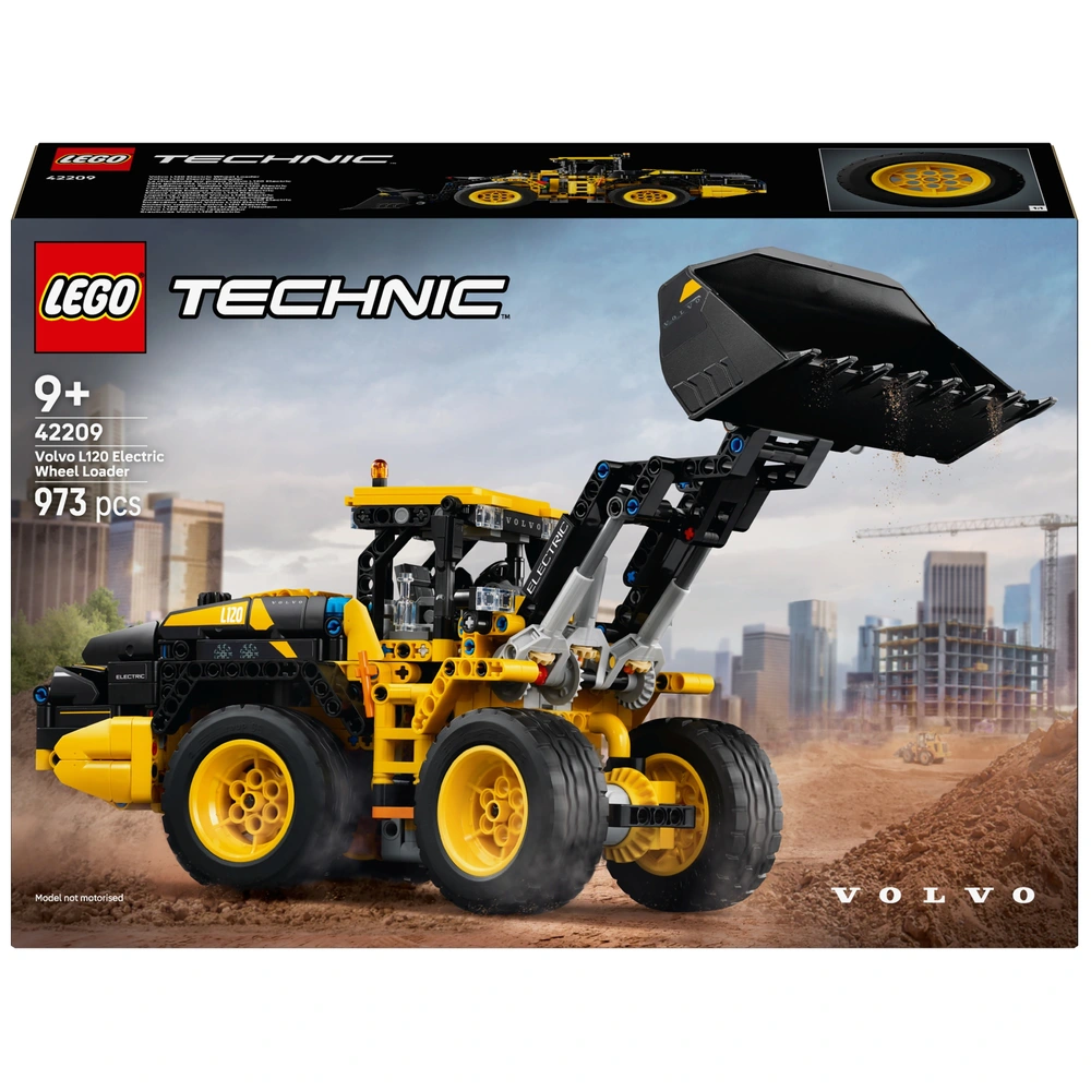 LEGO Technic 42209 Volvo L120 Electric Wheel Loader Set Smyths