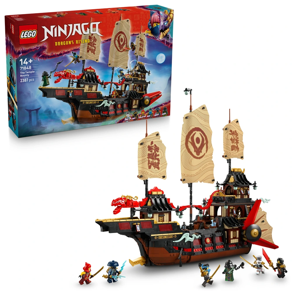 LEGO NINJAGO 71848 The Temple Bounty Set Smyths Toys UK