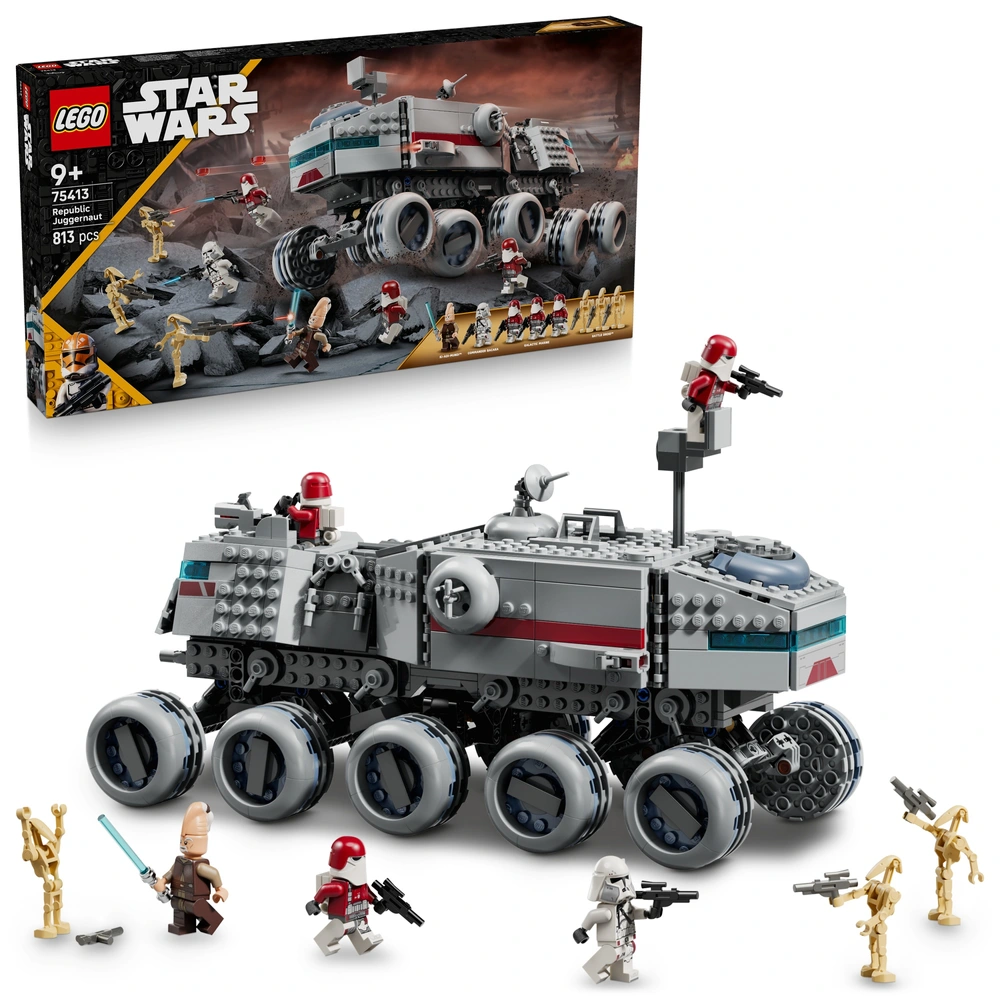 LEGO Star Wars 75413 The Clone Wars Republic Juggernaut Set