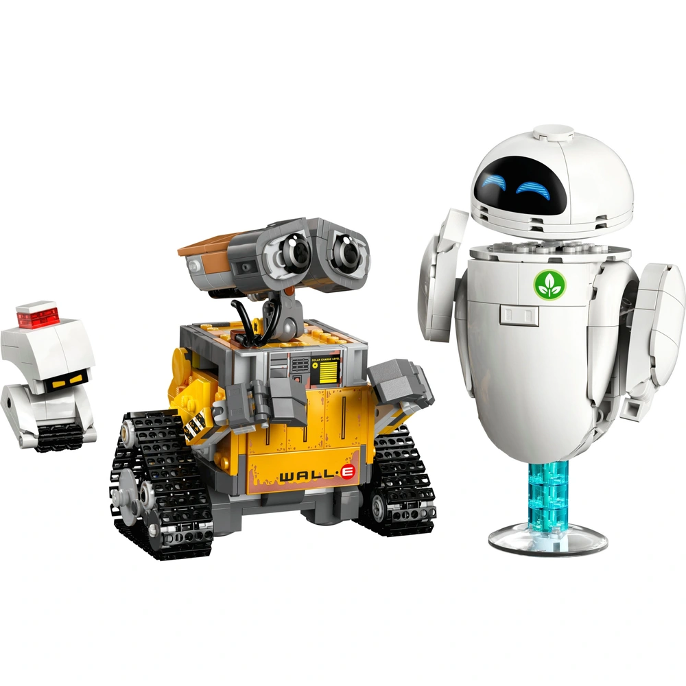 LEGO Disney 43279 WALL-E and EVE Set for Adults | Smyths Toys UK