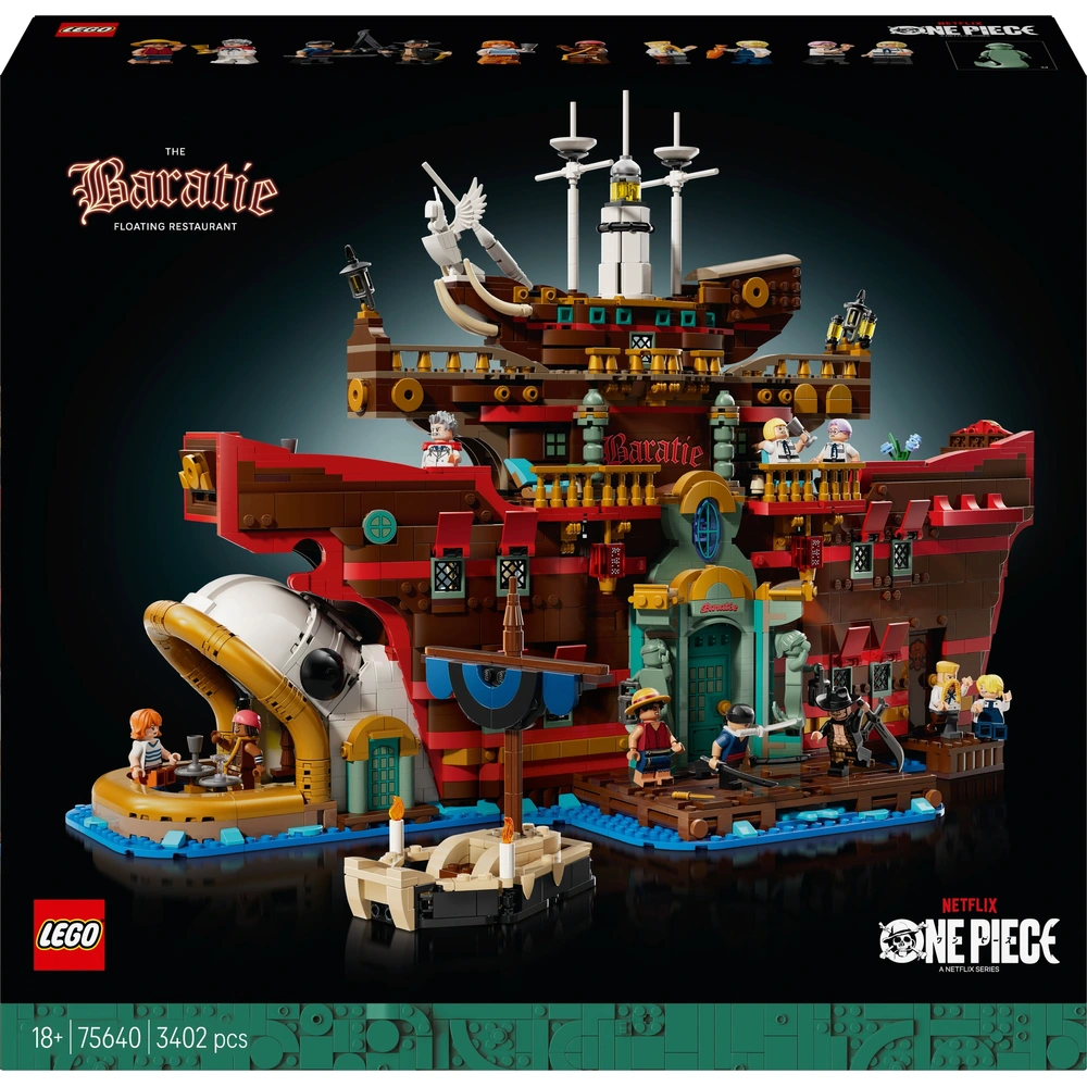 LEGO ONE PIECE 75640 The Baratie Floating Restaurant 3402 ชิ้น