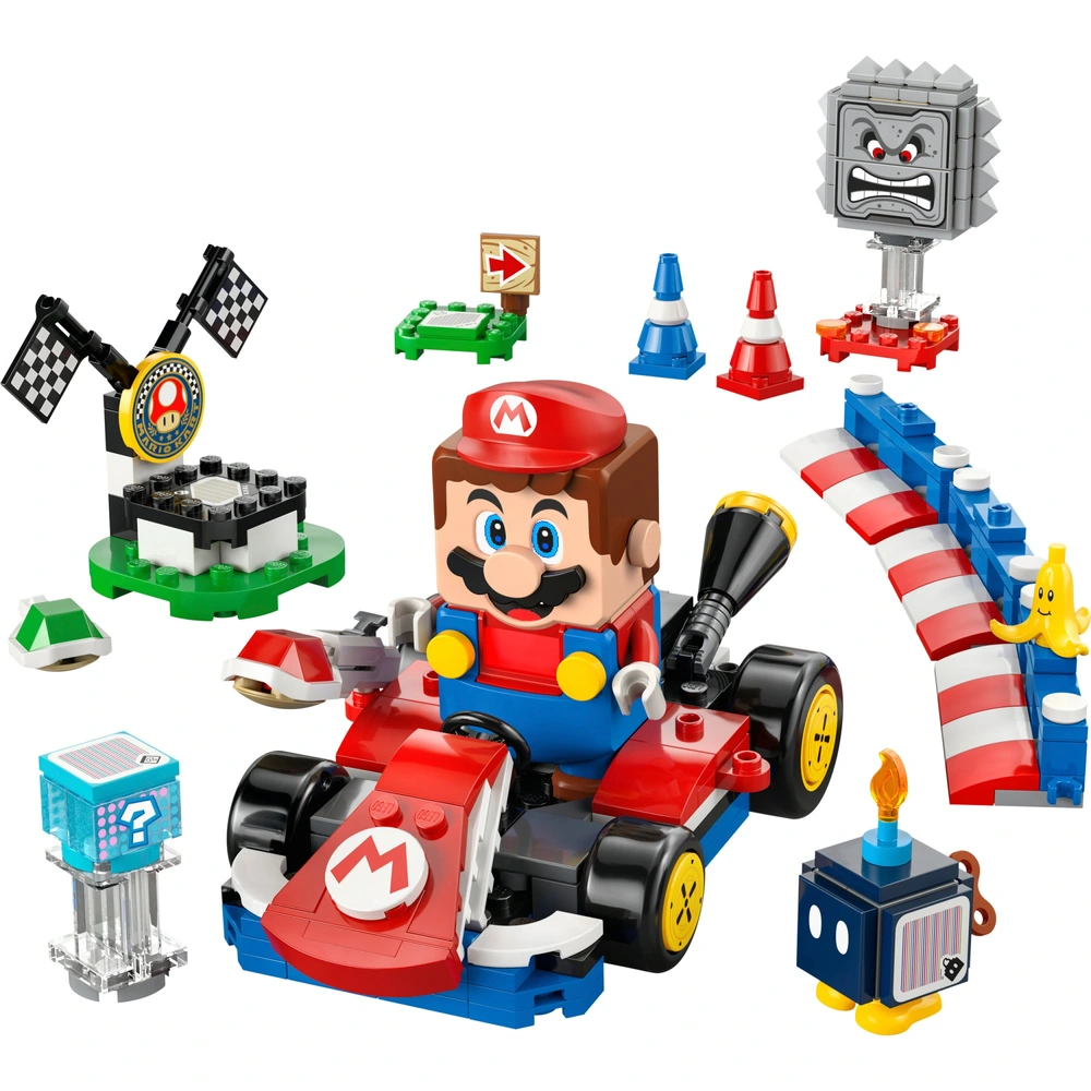 LEGO Super Mario 72043 Interactive LEGO Mario & Standard Kart Set