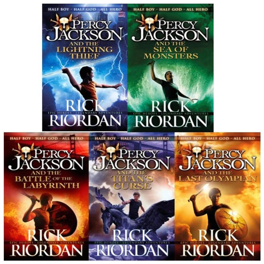 Percy Jackson 5 Book Ultimate Collection Box Set | Smyths Toys UK