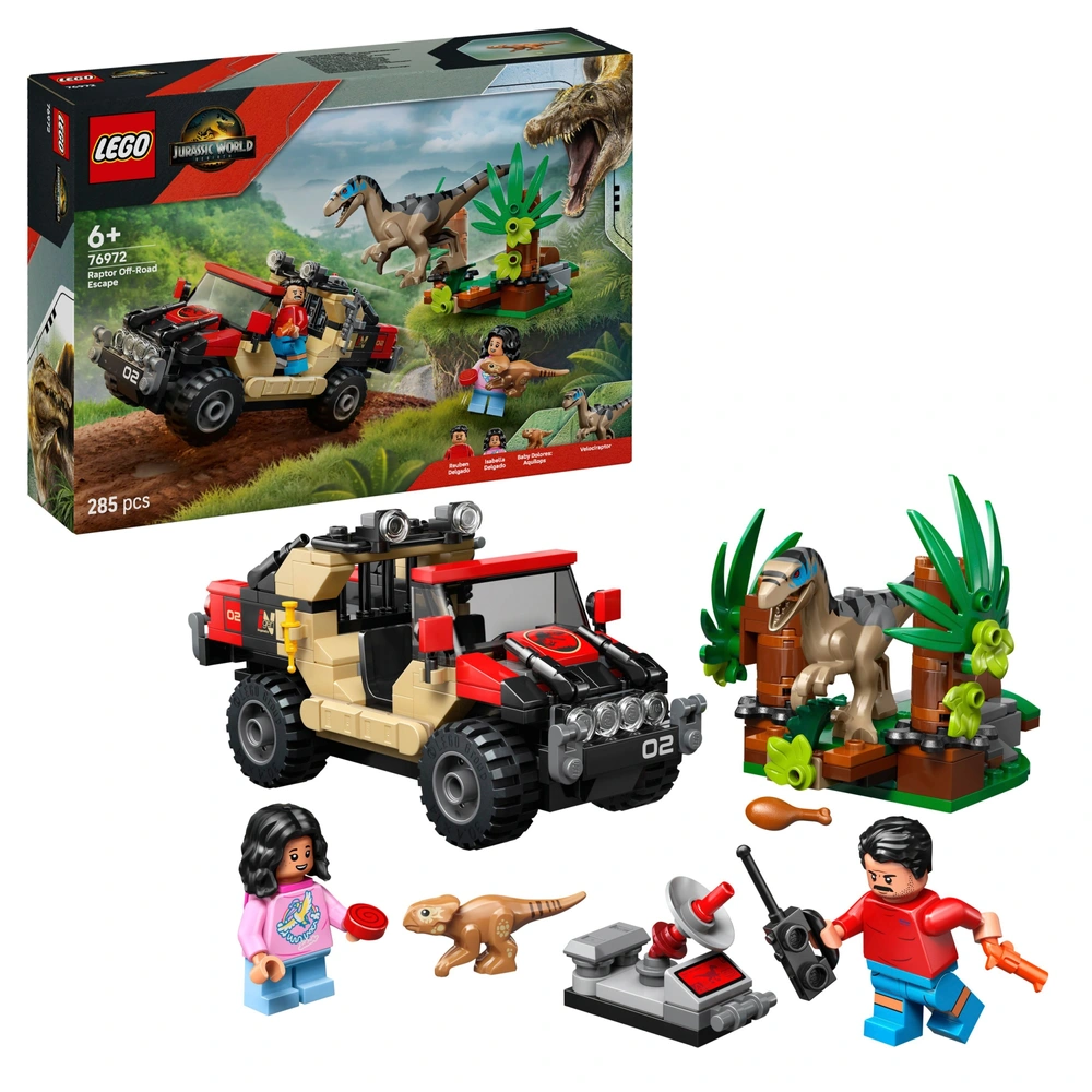 Velociraptor Amazon Lego Jurassic LEGO Jurassic World 76972